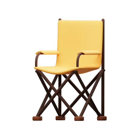 Picnic chair  3D Icon