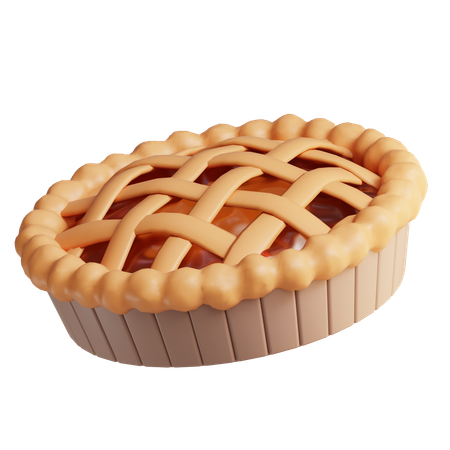 Pie cake  3D Icon