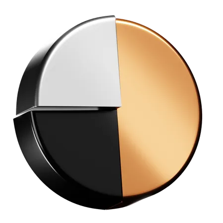 Pie Chart  3D Icon