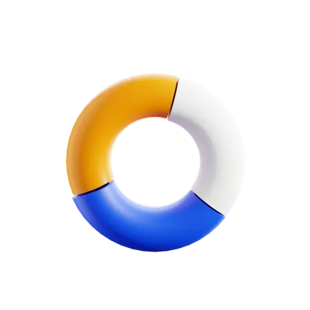 Pie Chart  3D Icon