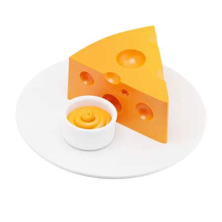 Piece of Cheese  3D Icon