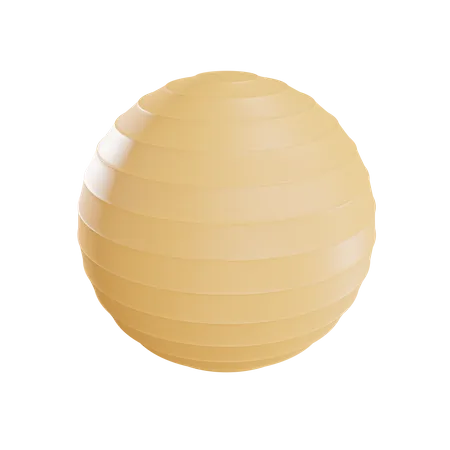 Pilates Ball  3D Illustration