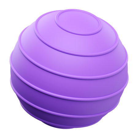 Pilates Ball  3D Icon