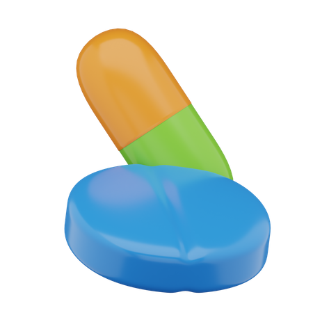 Pillen  3D Icon