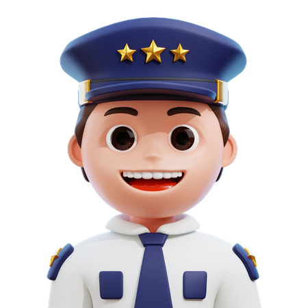 Pilot  3D Icon