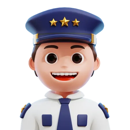 Pilot  3D Icon