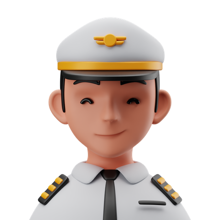 Pilot  3D Icon