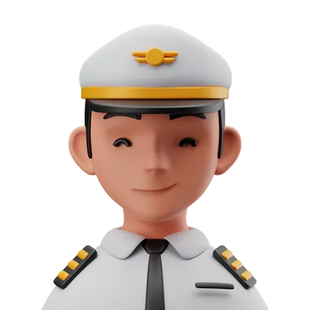 Pilot  3D Icon