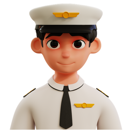 Pilot Avatar  3D Icon