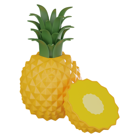 Piña  3D Icon