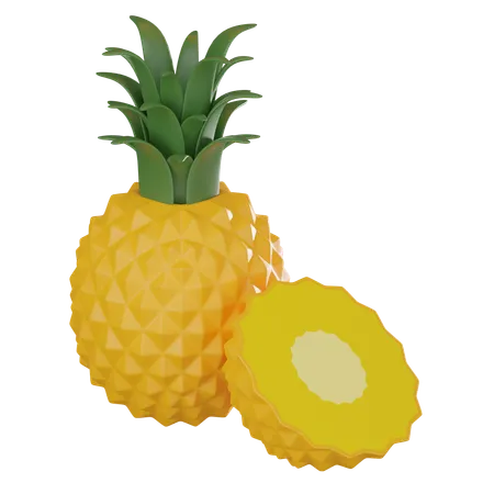 Piña  3D Icon