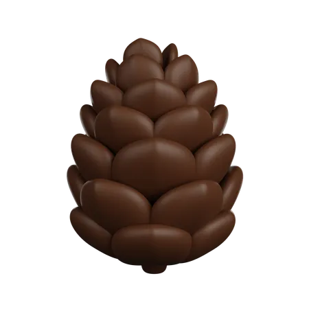 Pine Cone  3D Icon