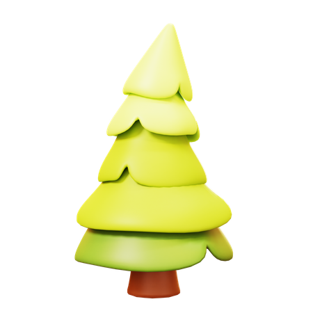 Pine Tree  3D Icon