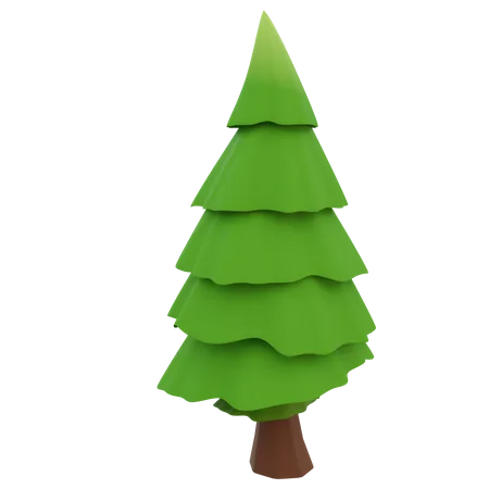 Pine Tree  3D Icon