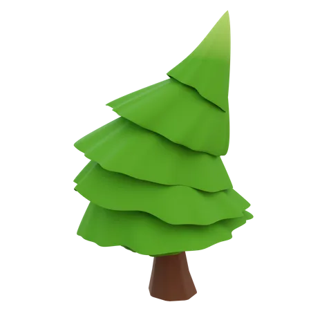 Pine Tree  3D Icon