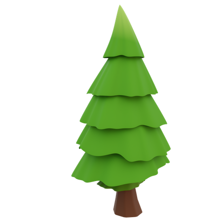 Pine Tree  3D Icon