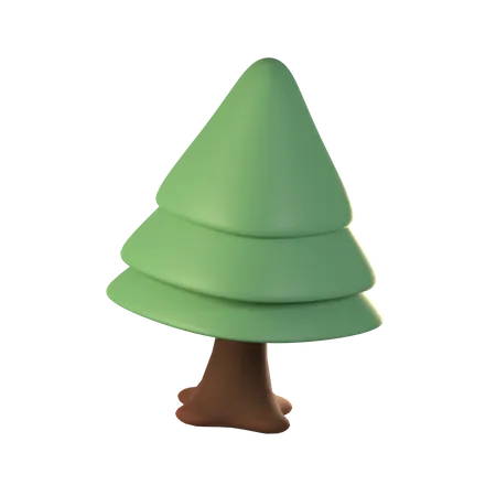 Pine Tree  3D Icon