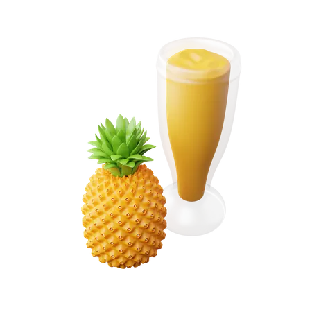 Pineapple juice  3D Icon