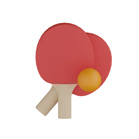 Ping Pong  3D Icon