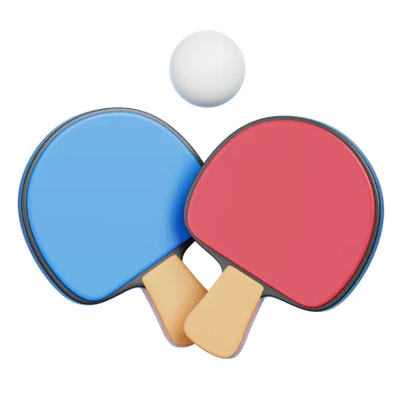 Ping Pong  3D Icon