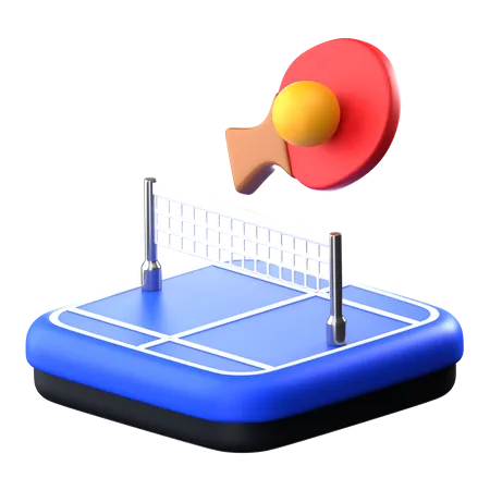 Ping Pong  3D Icon