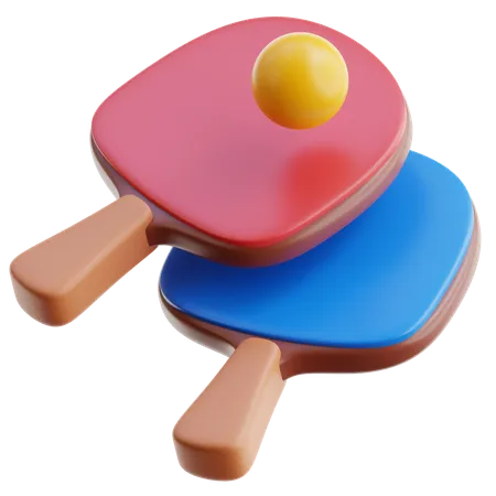 Ping Pong  3D Icon