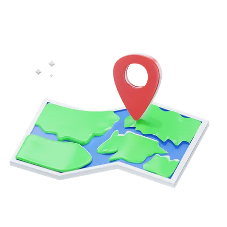 Alfinete do mapa  3D Icon