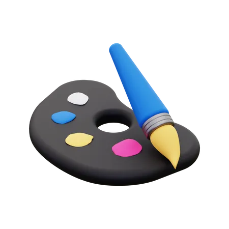 Pintar  3D Icon