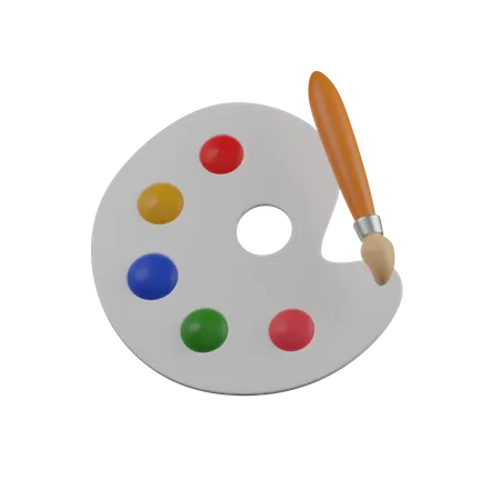 Pintar  3D Icon