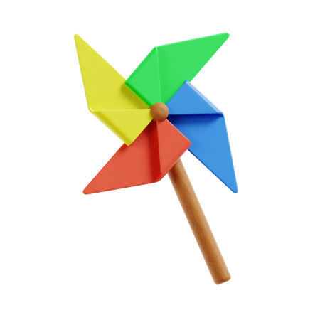 Pinwheel  3D Icon