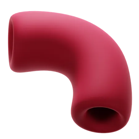 Pipe Abstract Shape  3D Icon