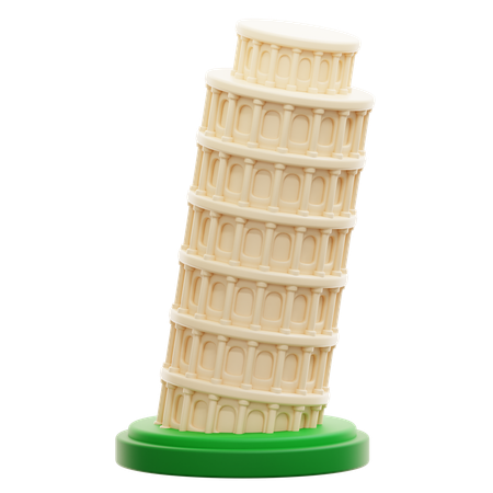 Pisa Tower  3D Icon