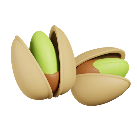 Pistachios  3D Icon