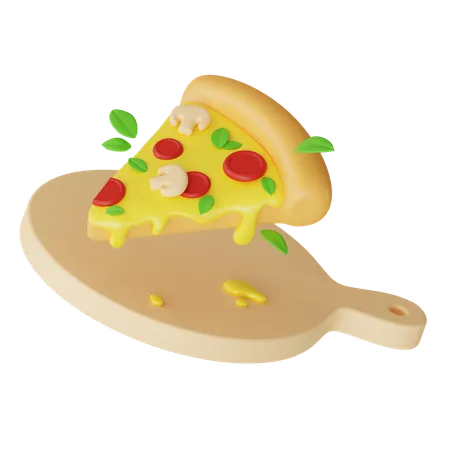 Pizza  3D Icon