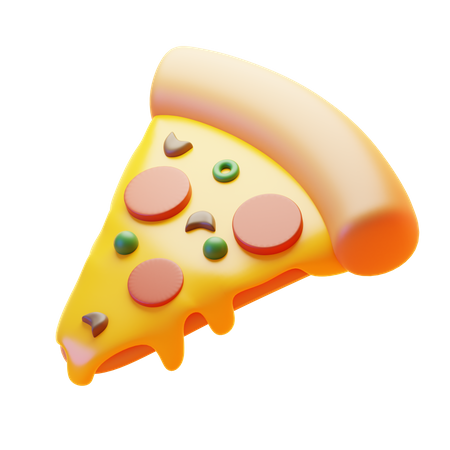 Pizza  3D Icon