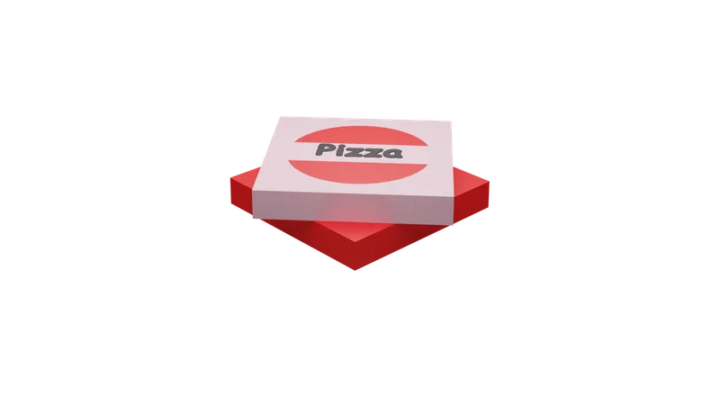 Pizzalieferdienst  3D Icon