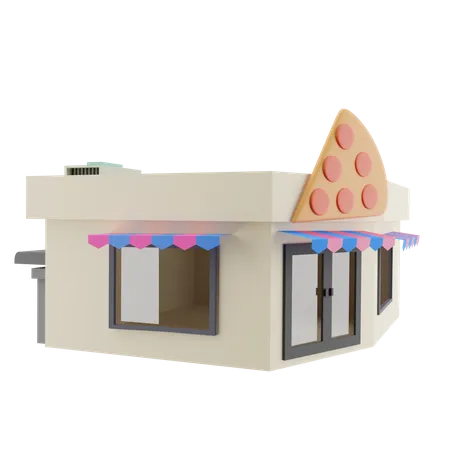 Pizzeria  3D Icon