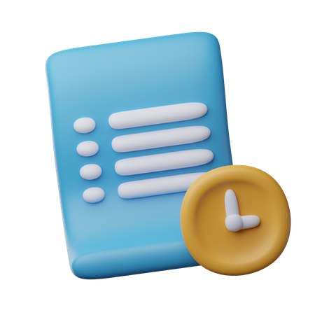 Plan  3D Icon