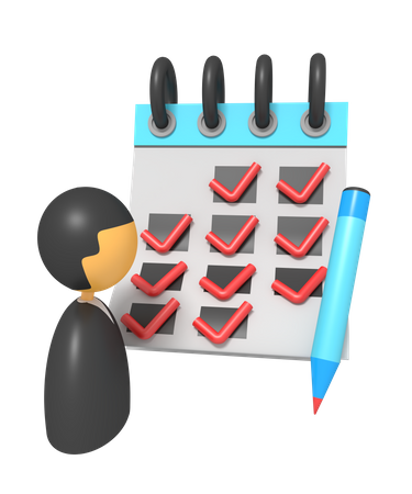 Plan  3D Icon