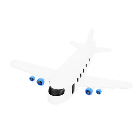 Plane  3D Icon