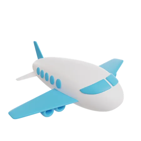 Plane  3D Icon