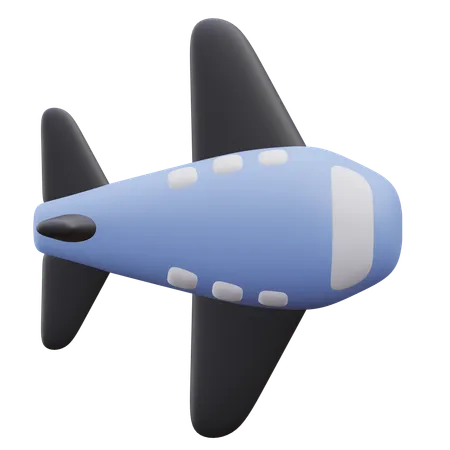 Plane  3D Icon