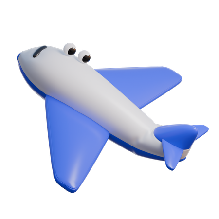 Plane  3D Icon