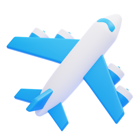 飛行機  3D Icon