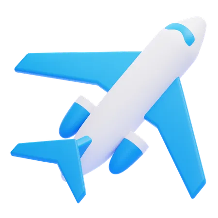 飛行機  3D Icon