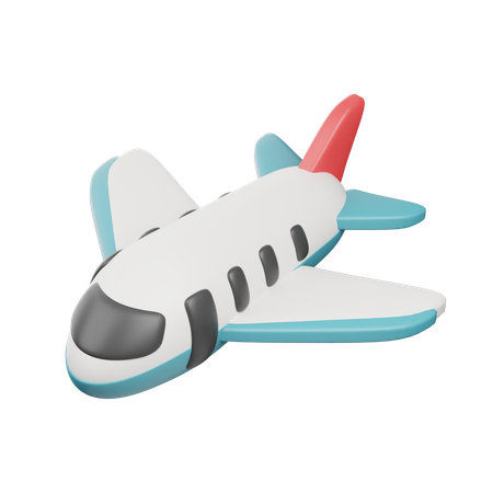 飛行機  3D Icon