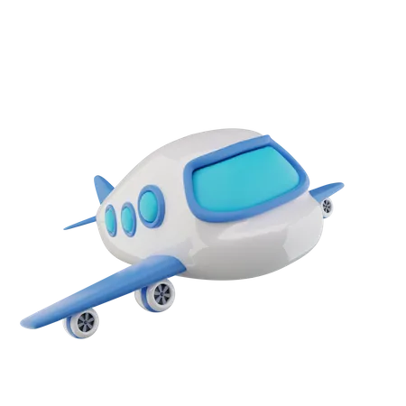 Plane  3D Icon