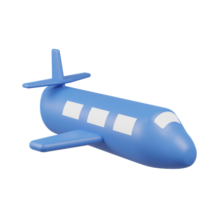 Plane  3D Icon