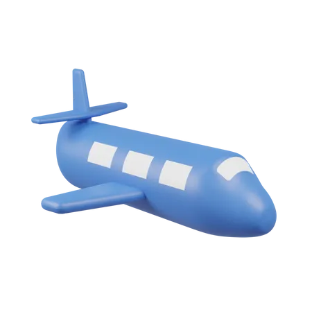 Plane  3D Icon