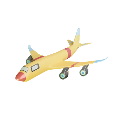 Plane  3D Icon